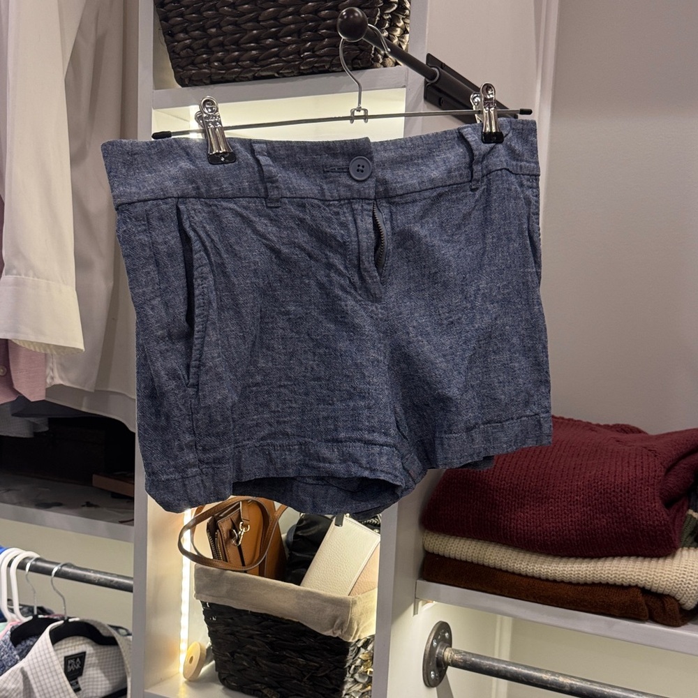 LOFT Chambray Blue Women's Shorts
